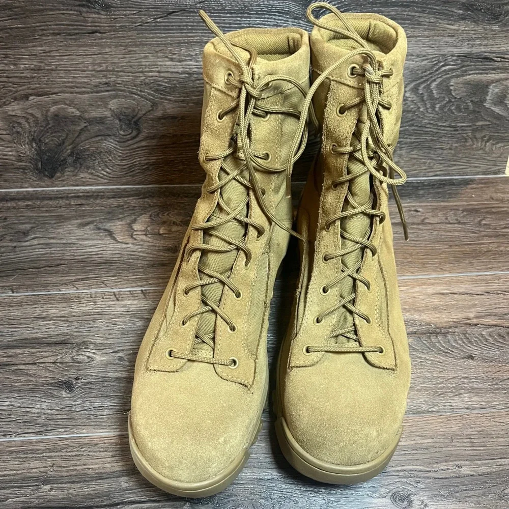 Bates E08693 Cobra 8 Inch Hot Weather Tactical Boots Coyote Brown Mens 13 EW
